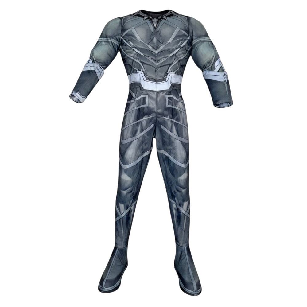 Marvel Avengers Black Panther Kids Costume Jumpsuit Medium